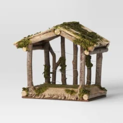 4pc Battery Operated Lit Wood Nativity Scene Figurine Set - Wondershop™ -Home Improvement Store GUEST 3daf7c04 b376 4ef1 bea0 a5165340f1ab