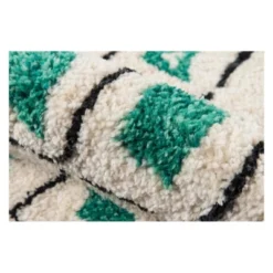 3'6"x5'6" Geometric Tufted Accent Rug Green - Novogratz By Momeni -Home Improvement Store GUEST 413cbd0e 4ea4 4370 a32f 98f45717d46f