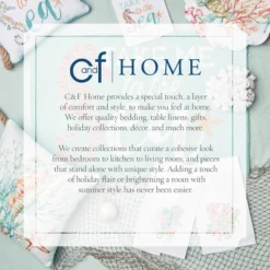 C&F Home Behari Blue Valance Collection -Home Improvement Store GUEST 42cb91c8 39c2 40d3 bade 868bca8025bd 1