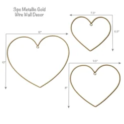 Bedtime Originals Rainbow Hearts Gold Metallic Hanging Nursery Wall Decor -Home Improvement Store GUEST 445df3f2 6718 47e3 a55e 8a76b503b8c0
