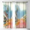 Lunetricotee Garden With Sea View And Olive Tree Single Panel Sheer Window Curtain - Deny Designs -Home Improvement Store GUEST 44627c8b bc10 4e62 a8b4 f34899db0eb4