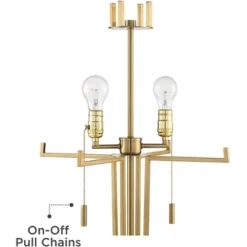 Possini Euro Design Palisade Modern Floor Lamp 64" Tall Satin Brass Metal Trimmed Fabric Tapered Drum Shade For Living Room Bedroom Office House Home -Home Improvement Store GUEST 45d5e933 58c3 45e5 accc 52eb162f7d6b