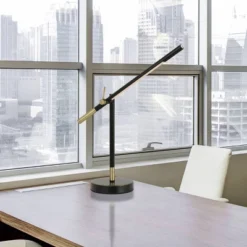 27" Metal AdjusDesk Virton Arm Desk Lamp (Includes LED Light Bulb) Black/Antique Brass - Cal Lighting 5 27" Metal AdjusDesk Virton Arm Desk Lamp (Includes LED Light Bulb) Black/Antique Brass - Cal Lighting -Home Improvement Store GUEST 47ab79b3 7fb5 4164 8c60 a14edea69bef