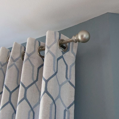 Kenney Bryce 3/4" Decorative Bay Window Double Curtain Rod 7 Kenney Bryce 3/4" Decorative Bay Window Double Curtain Rod - Image 5