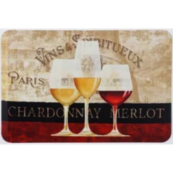 Paris Wine Designer Chef Oil & Stain Resistant Anti-Fatigue Kitchen Floor Mat 9 Paris Wine Designer Chef Oil & Stain Resistant Anti-Fatigue Kitchen Floor Mat -Home Improvement Store GUEST 4891a61b 9df1 455a b3ee 94eb2944e013