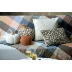 Shiraleah Leopard And Plaid Reversible Langley Throw -Home Improvement Store GUEST 499a39f6 8737 49b6 b4d8 1781386ae60e