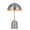 30" Peppa Metal Accent Lamp With Dome Shape Shade Brushed Steel - Cal Lighting -Home Improvement Store GUEST 4b371ab0 50a3 4fae 9633 939f091b34a9