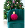 Shiraleah Pink Sparkle Christmas Ornament Bauble Pillow, Medium -Home Improvement Store GUEST 4d45efea 9737 4d4f 8a24 8f2c12d5f469