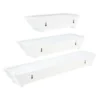 Madison Decorative Wall Ledge Shelf Set Of 3 - White 2 Madison Decorative Wall Ledge Shelf Set Of 3 - White -Home Improvement Store GUEST 4f1833b0 42ac 4bac 925a be82533be060