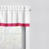 Bacati - MixNMatch Pink Band Window Valance -Home Improvement Store GUEST 4faf361b cef2 4df0 86b6 4b9cc7d74d5e