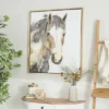 Modern Farmhouse Canvas Horse Framed Wall Art With Gold Frame Brown - Olivia & May 1 Modern Farmhouse Canvas Horse Framed Wall Art With Gold Frame Brown - Olivia & May -Home Improvement Store GUEST 501a7c85 82c0 4a3c 9b04 2b5404b6adbc