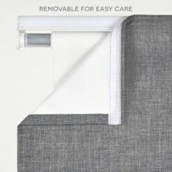 Exclusive Home Frontera 100% Blackout Roman Shade, 23"x64", Natural/Taupe -Home Improvement Store GUEST 53851cad 0622 4004 bdf6 26eb59c394a7