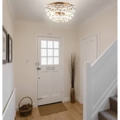 15.5" LED Metal/Acrylic Sconce Antique Gold - Jonathan Y -Home Improvement Store GUEST 53bdd0fb f870 46e8 a6a5 16cb91afb6a4