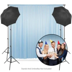 Lann's Linens (Set Of 2) Photography Backdrop Curtains - Tall Backgrounds For Wedding, Party Or Photo Booth -Home Improvement Store GUEST 53cefb94 360d 4e74 8011 8fddadc1c2c5