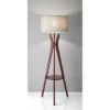 59.5" 3-way Bedford Shelf Floor Lamp Brown - Adesso -Home Improvement Store GUEST 53f92730 f8fa 4eec 8089 4a88dce0f28e