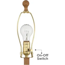 360 Lighting Ryan Modern Coastal Table Lamps 28 1/2" Tall Set Of 2 Blue Glass White Drum Shade For Bedroom Living Room Bedside Nightstand Office House -Home Improvement Store GUEST 5421f1f4 3b32 4bd8 b78c 8b70508175b2