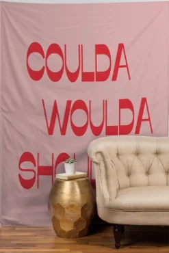 June Journal Coulda Woulda Tapestry - Society6