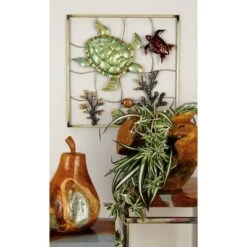 Set Of 2 Metal Turtle Wall Decors - Olivia & May -Home Improvement Store GUEST 5561c228 45d4 4028 bd76 7fe385b8e929