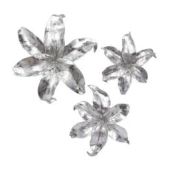 Set Of 3 Polystone 3D Floral Wall Decors - Olivia & May -Home Improvement Store GUEST 567b2fb3 f8a3 476b 8d28 b73fe3f5bb79