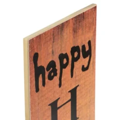 Northlight 36" Orange Happy Halloween With Spider Wood Wall Sign -Home Improvement Store GUEST 57466241 2267 4399 9a8e 8051ac275cbb