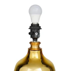 26" X 16" Glam Glass Table Lamp Gold - Olivia & May -Home Improvement Store GUEST 57906276 865e 4d05 a587 567db834c17d