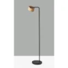 Roman Floor Lamp Black (Includes LED Light Bulb) - Adesso -Home Improvement Store GUEST 57bb13d0 1c14 4b90 a7b1 6d2267537508