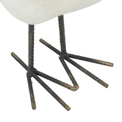 Magnesium Oxide French Country Polystone Chicken Garden Sculpture White - Olivia & May -Home Improvement Store GUEST 58b521c2 e03b 48ad 8514 f638c2d41726