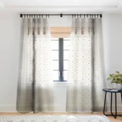 Iveta Abolina Donate Cream Single Panel Sheer Window Curtain - Deny Designs -Home Improvement Store GUEST 5a004711 6135 4926 b87f 2c8d3e9149e6