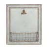 15.2" X 13.2" Rustic Galvanized Metal Magnetic Memo Board Silver - Stonebriar Collection 1 15.2" X 13.2" Rustic Galvanized Metal Magnetic Memo Board Silver - Stonebriar Collection -Home Improvement Store GUEST 5a8fc2a1 db53 4059 a799 e0a9c3d394d2