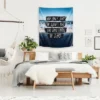 Americanflat Learn To Surf By Leah Flores Wall Tapestry -Home Improvement Store GUEST 5b4a730a 2eb5 484d 9403 13579b2b7206