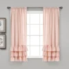 Home Boutique Allison Ruffle Window Curtain Panels Blush 40X63 Set 2 Home Boutique Allison Ruffle Window Curtain Panels Blush 40X63 Set -Home Improvement Store GUEST 5b9be004 59f7 4f98 bb83 4f33fb42a822