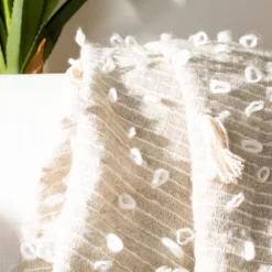 Popper Throw Blanket - Multi/Blue/Natural - 50" X 70" - Safavieh -Home Improvement Store GUEST 5c6988d6 938d 45b0 9f19 3c16bb15a922