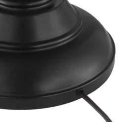 Franklin Iron Works Annie Rustic Floor Lamp With Black Riser 67 1/2" Tall Bronze Iron Scroll Cream Hardback Drum Shade For Living Room Bedroom Office -Home Improvement Store GUEST 5d0037a0 2b59 4574 9835 1b73a8b41a20