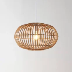 17.5" 1-Light Leo Farmhouse Coastal Rattan LED Pendant Brown - JONATHAN Y 21 17.5" 1-Light Leo Farmhouse Coastal Rattan LED Pendant Brown - JONATHAN Y -Home Improvement Store GUEST 5d12d1d1 2c0e 4d02 81e2 b244a7d6a83f