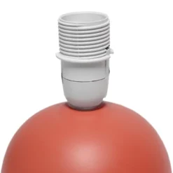 8.66" 2pk Petite Ceramic Orb Base Bedside Table Lamps With Matching Tapered Drum Shade Orange - Creekwood Home -Home Improvement Store GUEST 5d19d66b e58e 46ed b02f 7170cc7cf35b 1