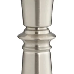 360 Lighting Seymore Modern Table Lamps 26" High Set Of 2 Silver With USB Charging Port LED Touch On Off Black Faux Silk Drum Shade For Bedroom Desk -Home Improvement Store GUEST 5db9d8d8 c3ce 4edb ad8b 9a794a5257a3