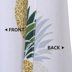 Trinity Pineapple Tier Curtains 24 Inches Length For Kitchen Bathroom Window -Home Improvement Store GUEST 5ddbc39a ff4b 49eb b5c7 a773dd1ed366