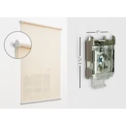 Linen Avenue Cordless 5% Solar Screen Standard Roller Shade, White, Fawn, And Sand -Home Improvement Store GUEST 5de4c769 1eab 40ed 8402 1c649b6f43e7