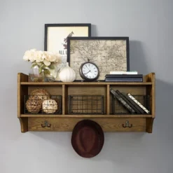 Fremont Entryway Shelf - Crosley -Home Improvement Store GUEST 602a3c60 5d2c 4192 813d 2cea4529496c