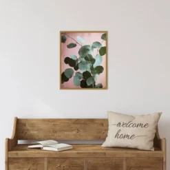 16" X 20" Sage Eucalyptus No.1 By Lupen Grainne Framed Canvas Wall Art - Amanti Art -Home Improvement Store GUEST 609ce769 9104 465c b6d4 922ec9091df0