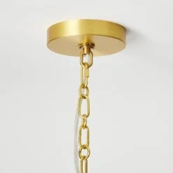 Reeded Glass Pendant Brass - Threshold™ Designed With Studio McGee -Home Improvement Store GUEST 60ed5016 65f8 438e bf2a 6c5f749d8bfe