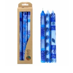 Global Crafts Unscented Hand-Painted Dinner Candles, Boxed Set Of 3 -Home Improvement Store GUEST 62613db4 d56c 4ed3 9bac d5644d23c338