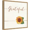16" X 16" Grateful Fall Sunflower By Veronique Charron Framed Canvas Wall Art - Amanti Art -Home Improvement Store GUEST 627984e7 9372 4f79 afa4 ed9478ca98f3