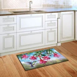 Briarwood Lane Flight Of The Hummingbirds Spring Doormat Floral Indoor Outdoor 30" X 18" -Home Improvement Store GUEST 63663d19 3330 4775 9699 969c421a1eba