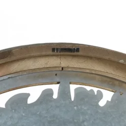 LuxenHome Metal Tree Of Life With Roots Wall Decor With Round Wood Frame -Home Improvement Store GUEST 639ddf01 2625 42e1 8c38 e2abf6d41669