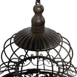 47" Iron Vintage Birdcage Black - Olivia & May 24 47" Iron Vintage Birdcage Black - Olivia & May -Home Improvement Store GUEST 64dfaeac 47be 44c8 a97d c53b5cc93c88