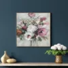 30" X 30" Floral Hand Embellished Framed Canvas Art - Tyler & Finn -Home Improvement Store GUEST 66784033 d305 4355 b4e3 0598c22f83f6