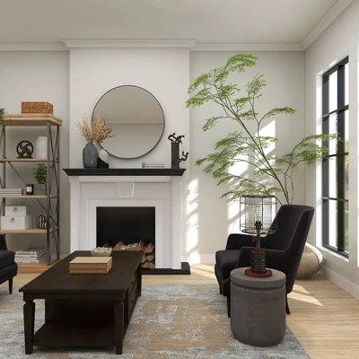 10" X 21" Industrial Accent Lamp With Iron Wire Cage Shade Red/Black - Olivia & May 15 10" X 21" Industrial Accent Lamp With Iron Wire Cage Shade Red/Black - Olivia & May - Image 13