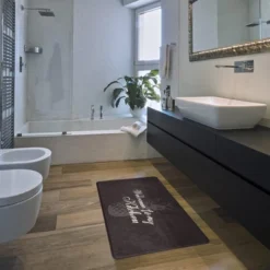 World Rug Gallery Welcome Kitchen Anti Fatigue Standing Mat -Home Improvement Store GUEST 675570eb bdc4 4a61 bf29 14f2fb23e6c4