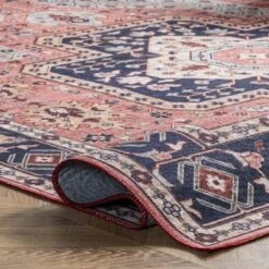 NuLOOM Amber Machine Washable Floral Aztec Area Rug -Home Improvement Store GUEST 688ee611 91c9 4127 adf7 1cecc18cf78f